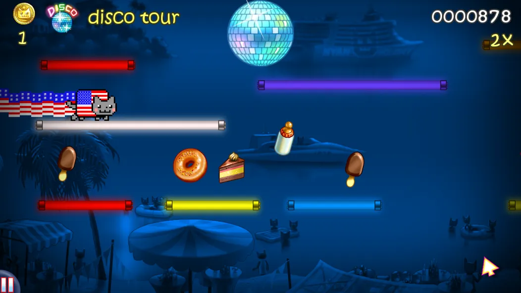 Nyan Cat: Lost In Space (Нян Кэт)  [МОД Бесконечные монеты] Screenshot 5