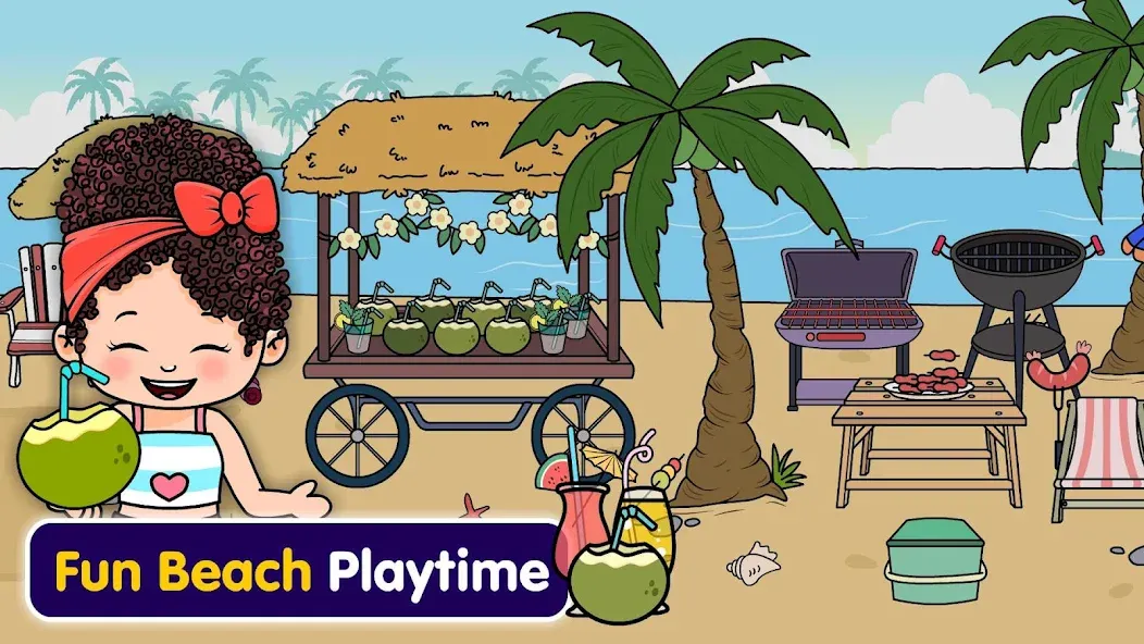 Tizi Town - My Hotel Games  [МОД Бесконечные деньги] Screenshot 5