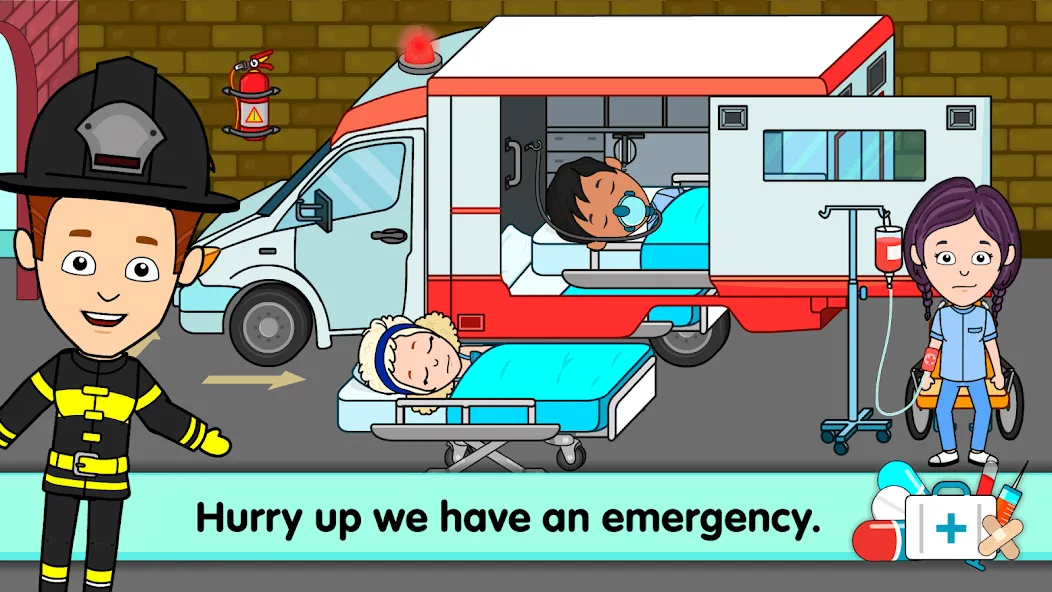 My Hospital Town Doctor Games  [МОД Menu] Screenshot 1
