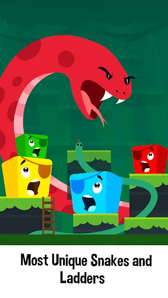 Snake and Ladder Games  [МОД Много денег] Screenshot 1