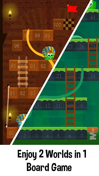 Snake and Ladder Games  [МОД Много денег] Screenshot 2