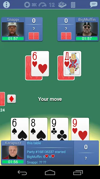 Burkozel card game online  [МОД Много денег] Screenshot 4