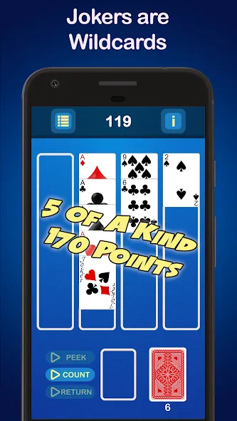 Puzzle Poker Joker's Wild  [МОД Unlimited Money] Screenshot 3