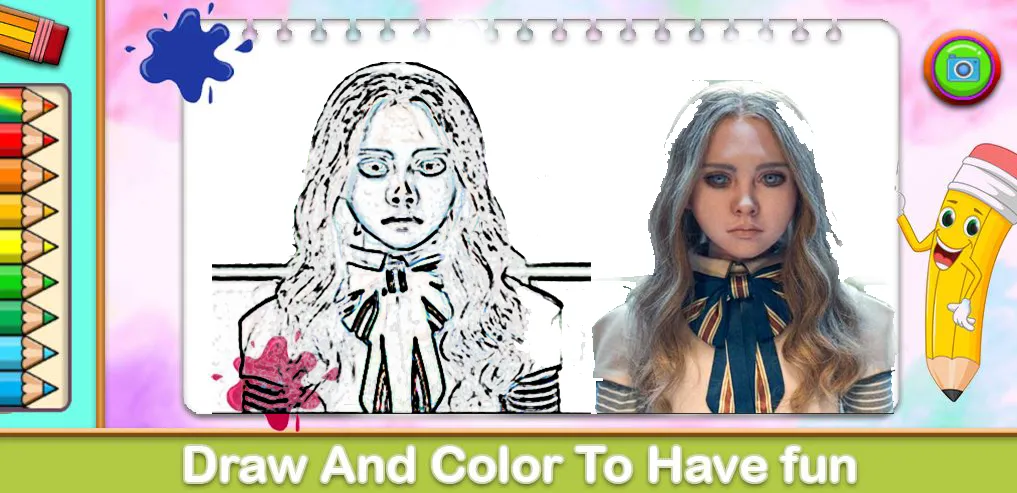 Megan Coloring Game (Меган Колоринг Гейм)  [МОД Бесконечные деньги] Screenshot 4