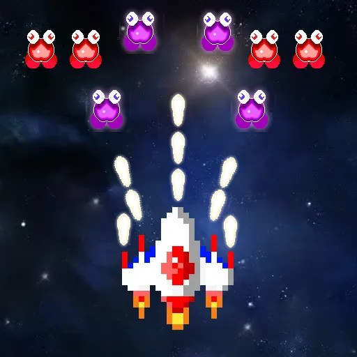 Galaxiga Retro Arcade Action (Галаксига Ретро Аркейд Экшн)  [МОД Много монет] Screenshot 5