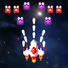 Взлом Galaxiga Retro Arcade Action (Галаксига Ретро Аркейд Экшн)  [МОД Много монет] - полная версия apk на Андроид