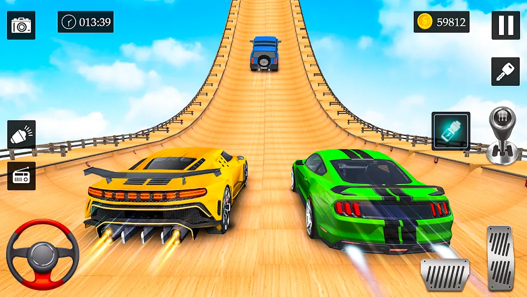 Ramp Car Stunt Racing Game (Крейзи Кар Стантс)  [МОД Unlimited Money] Screenshot 2