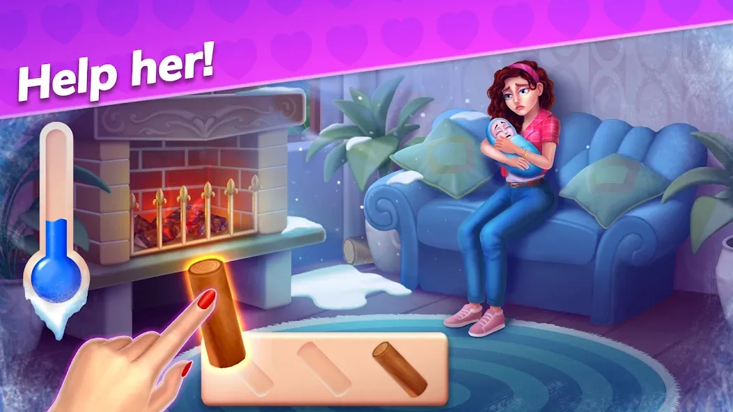 Emma's Mansion: Design & Match  [МОД Unlocked] Screenshot 2