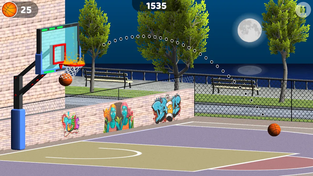 Basketball: Shooting Hoops  [МОД Menu] Screenshot 1