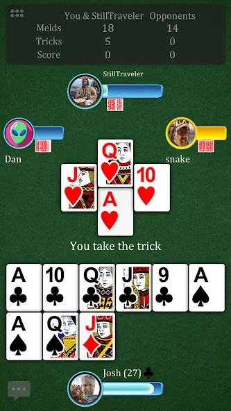 Pinochle.Net  [МОД Много монет] Screenshot 1