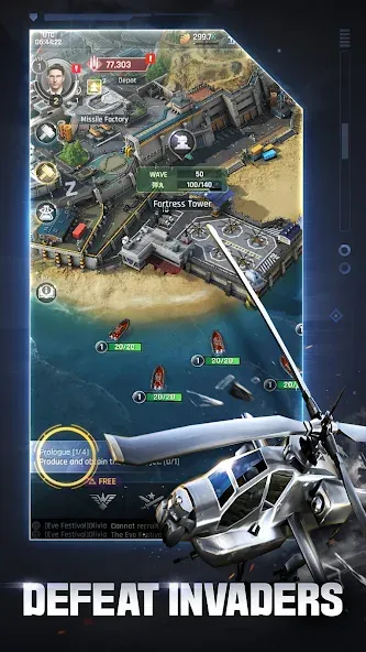 Gunship Battle Total Warfare (Ганшип Батл Общая война)  [МОД Unlocked] Screenshot 4