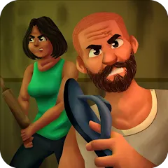 Взломанная Evil Neighbor 2 - Escape (Ивил Нейбор 2)  [МОД Menu] - полная версия apk на Андроид