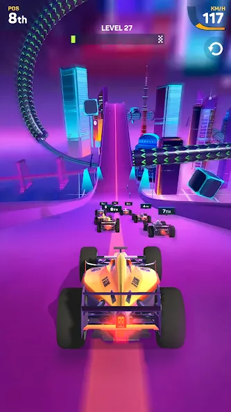 Formula Racing: Car Games (Формула Рейсинг)  [МОД Бесконечные монеты] Screenshot 2