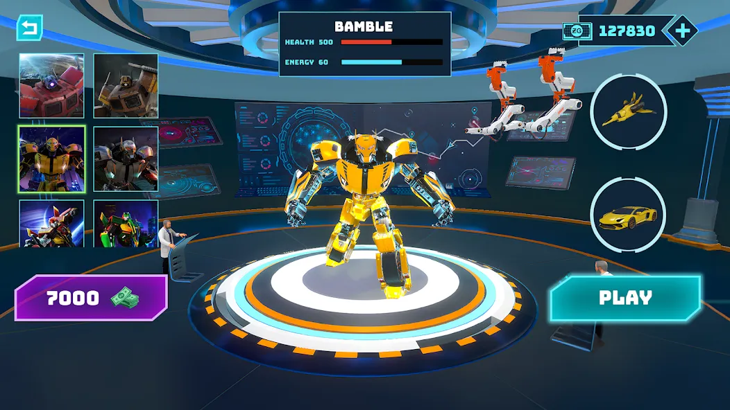 Robot Game: Transform & Fight (Робот Игра Трансформация Автомобиля)  [МОД Все открыто] Screenshot 5