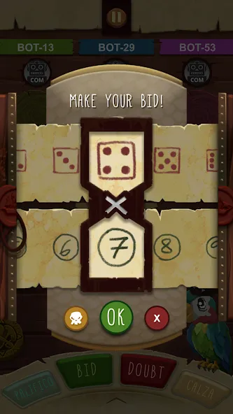 Pirate's Dice  [МОД Unlimited Money] Screenshot 2