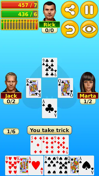 Spades  [МОД Unlimited Money] Screenshot 2