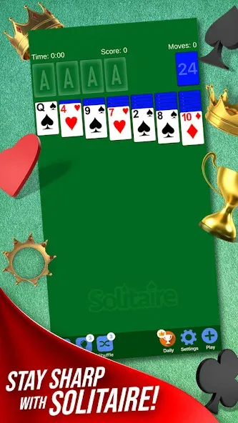 Solitaire + Card Game by Zynga  [МОД Меню] Screenshot 1