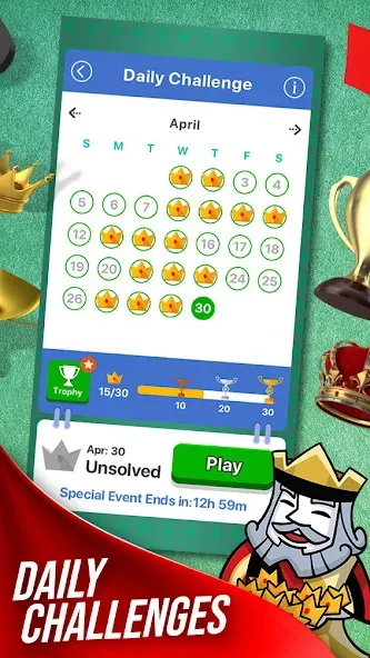 Solitaire + Card Game by Zynga  [МОД Меню] Screenshot 2