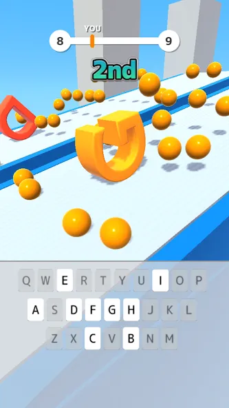 Type Spin: alphabet run game (Тайп Спин)  [МОД Unlocked] Screenshot 3