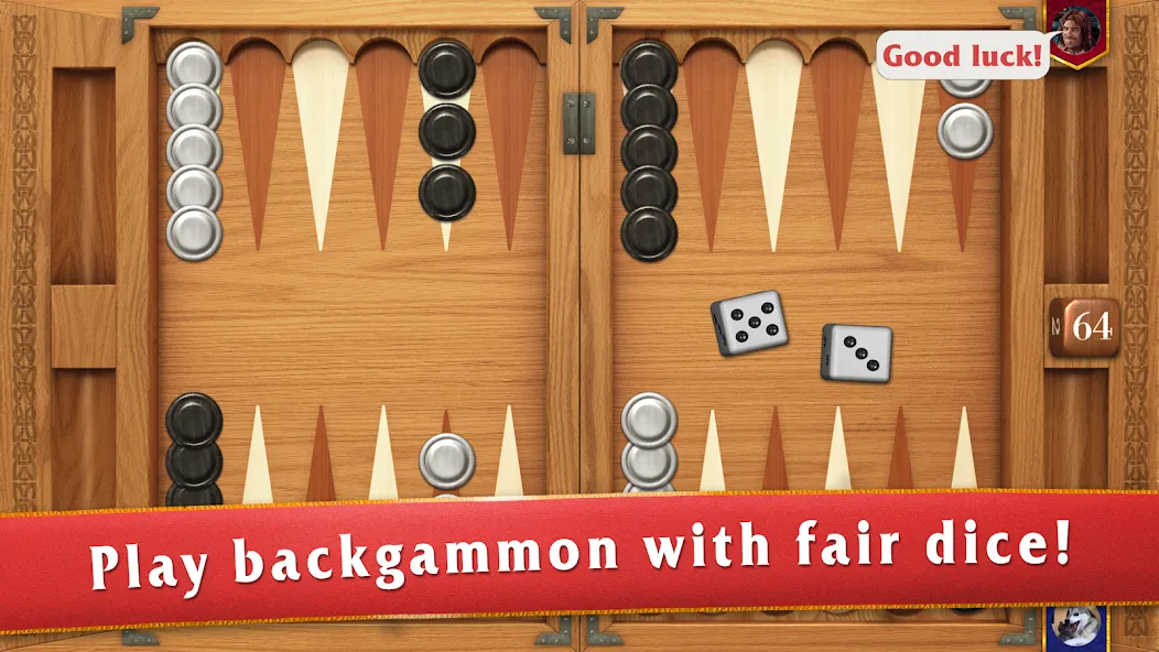 Backgammon Masters  [МОД Все открыто] Screenshot 1