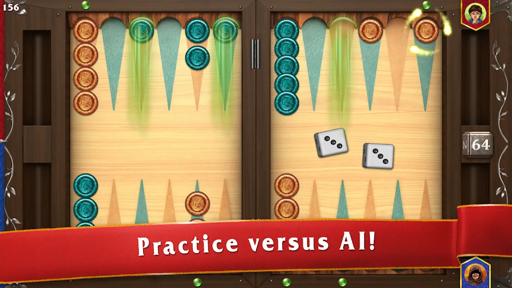 Backgammon Masters  [МОД Все открыто] Screenshot 3