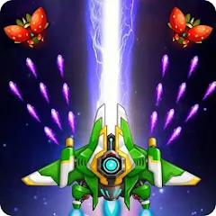 Взломанная Galaxy Attack - space shooting (Гэлакси Атак)  [МОД Unlimited Money] - стабильная версия apk на Андроид