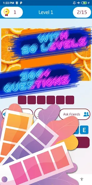 Guess the color game  [МОД Много денег] Screenshot 3