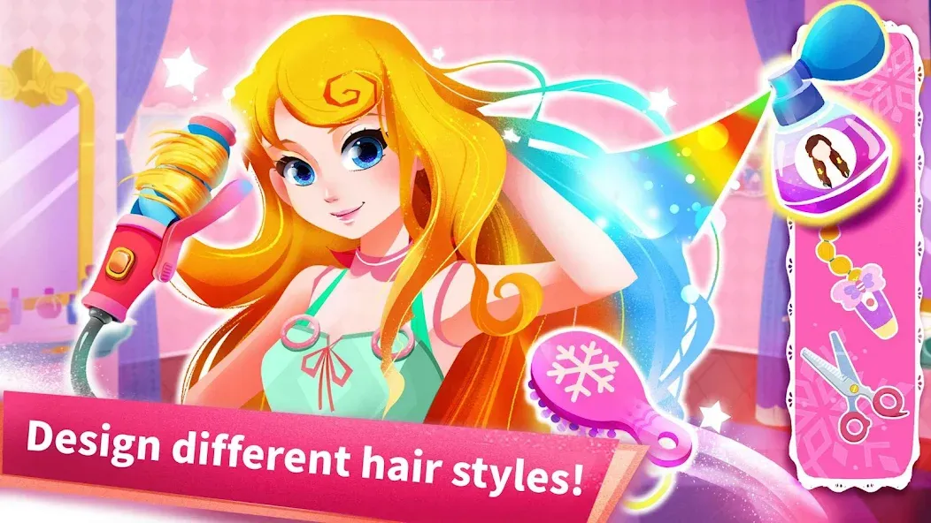 Little Panda: Princess Salon  [МОД Меню] Screenshot 3