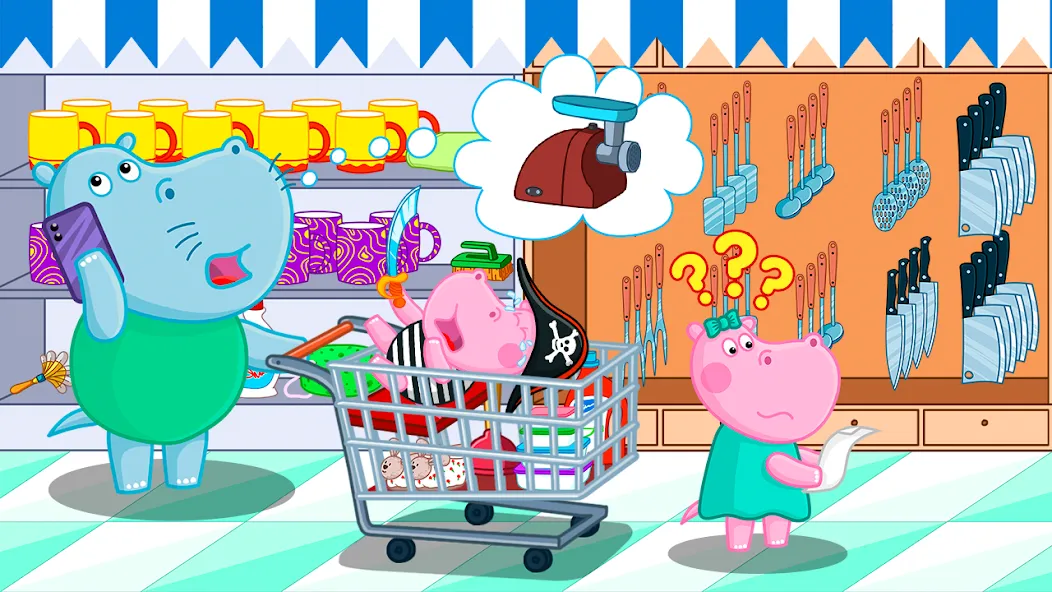 Supermarket: Shopping Games  [МОД Unlimited Money] Screenshot 2