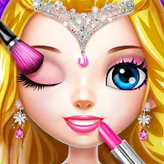 Взлом Princess Makeup Salon  [МОД Mega Pack] - полная версия apk на Андроид