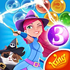 Взлом Bubble Witch 3 Saga (Бабл Витч 3 Сага)  [МОД Бесконечные деньги] - стабильная версия apk на Андроид