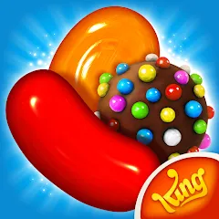 Взломанная Candy Crush Saga (Кенди Краш Сага)  [МОД Меню] - стабильная версия apk на Андроид