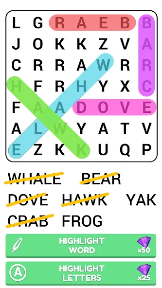 Word Search Puzzle Game  [МОД Много денег] Screenshot 5