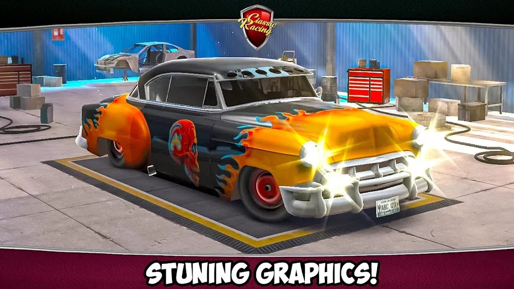 Classic Drag Racing Car Game (Классическая игра на гонках драгрейсинга)  [МОД Unlimited Money] Screenshot 2