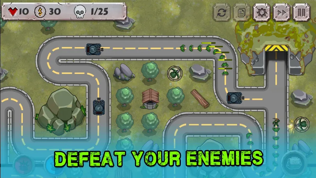 Battle Strategy: Tower Defense  [МОД Много монет] Screenshot 4