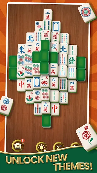 Mahjong Solitaire - Master (Маджонг Солитер)  [МОД Много монет] Screenshot 3