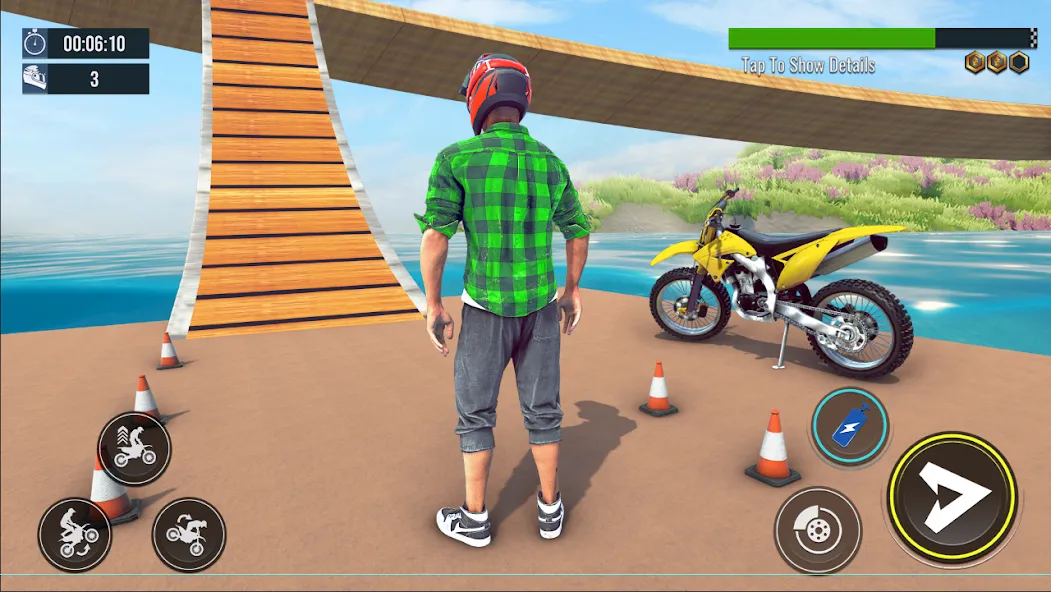 Bike Stunt : Motorcycle Game  [МОД Много денег] Screenshot 1