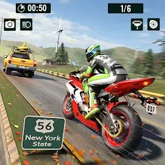 Взломанная Moto World Tour: Bike Racing  [МОД Много денег] - полная версия apk на Андроид