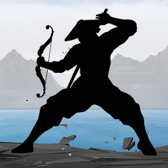 Взломанная Sword Shadow Fighting Game 3D  [МОД Много монет] - полная версия apk на Андроид