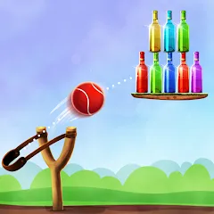 Взлом Bottle Shooting Game 2  [МОД Все открыто] - стабильная версия apk на Андроид