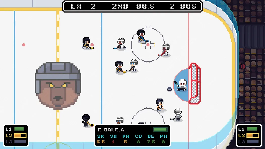 Ice League Hockey (Айс Лиг Хоккей)  [МОД Много монет] Screenshot 5