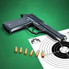 Взломанная Pistol shooting. Desert Eagle (Пистолет стрельбы симулятор)  [МОД Все открыто] - полная версия apk на Андроид