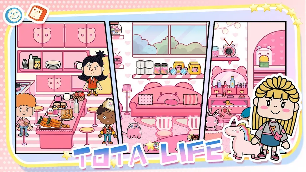 Tota Life: Parent-kid Suite (Тота Лайф)  [МОД Mega Pack] Screenshot 2