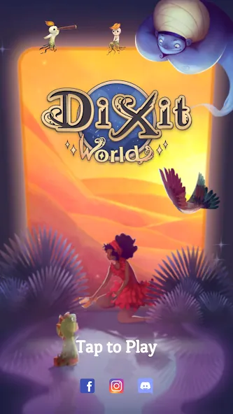 Dixit World (Диксит Ворлд)  [МОД Бесконечные монеты] Screenshot 1