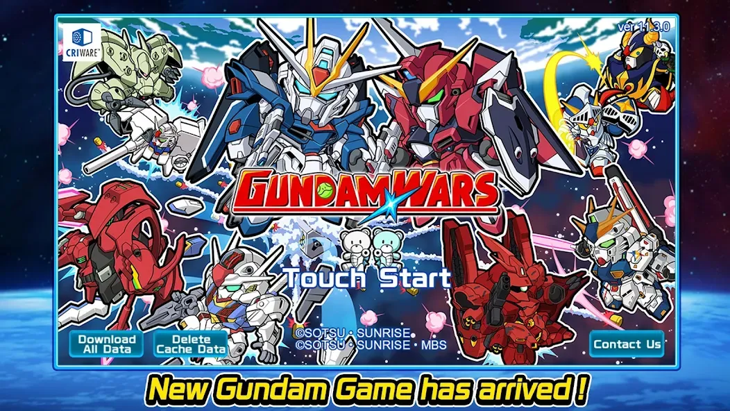 LINE: Gundam Wars (Лайн)  [МОД Бесконечные монеты] Screenshot 1