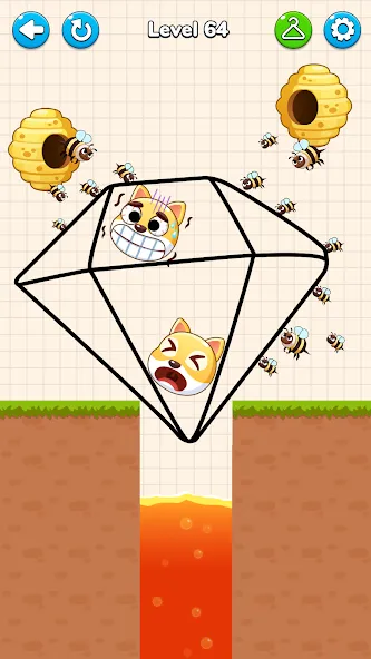 Draw to Save - Save the Dog  [МОД Mega Pack] Screenshot 5