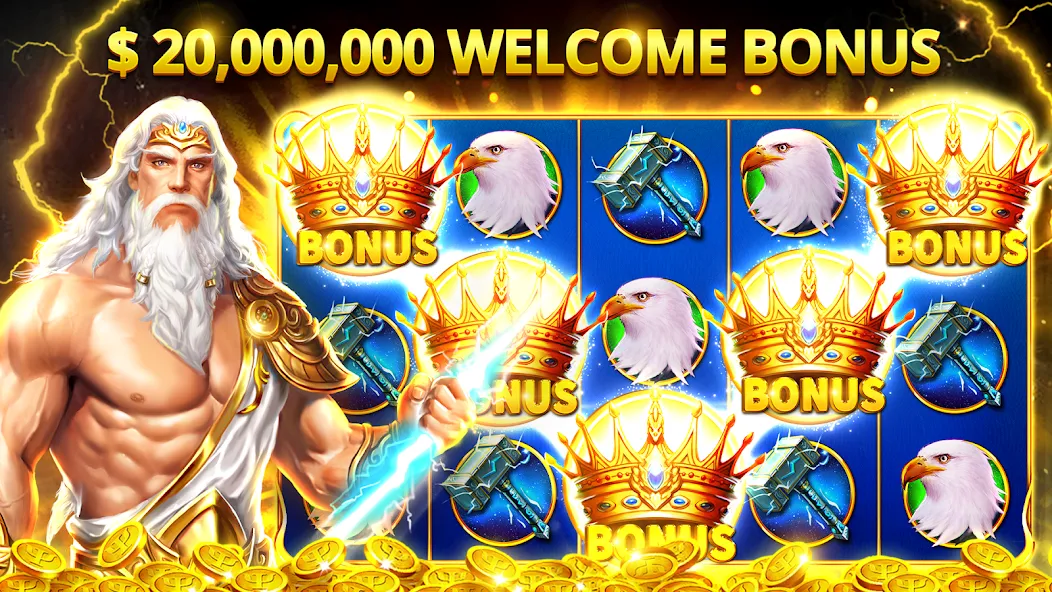 Slots Myth - Slot Machines  [МОД Много монет] Screenshot 1