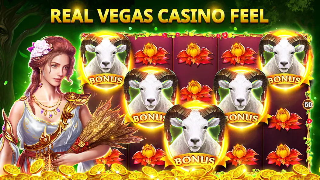 Slots Myth - Slot Machines  [МОД Много монет] Screenshot 4