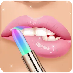 Скачать взломанную Lip Art Makeup Beauty Game  [МОД Unlocked] - полная версия apk на Андроид