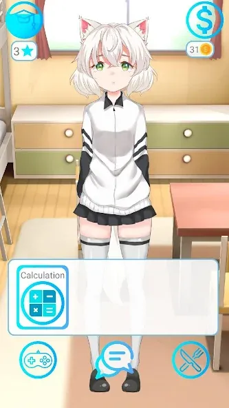 My anime girl 2 (Май аниме грл 2)  [МОД Mega Pack] Screenshot 1